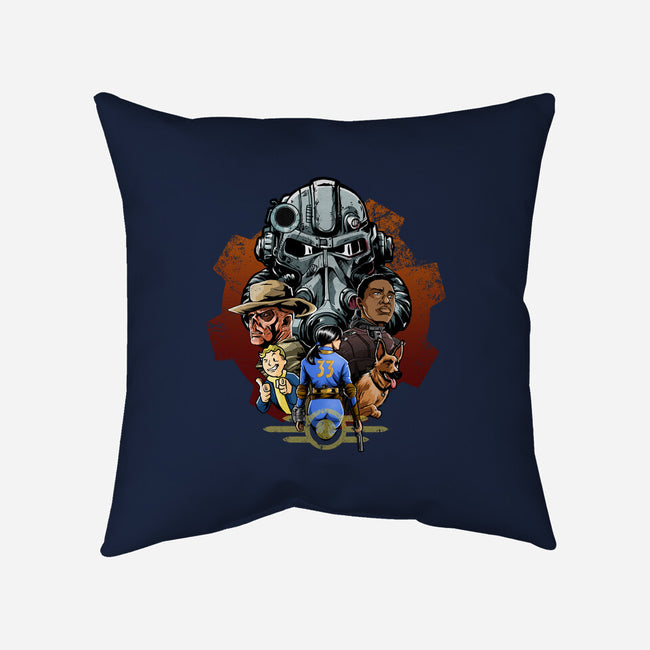Welcome To The Future-None-Removable Cover-Throw Pillow-Diego Oliver