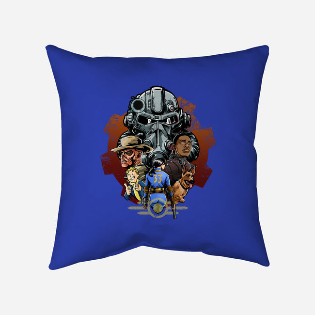 Welcome To The Future-None-Removable Cover-Throw Pillow-Diego Oliver