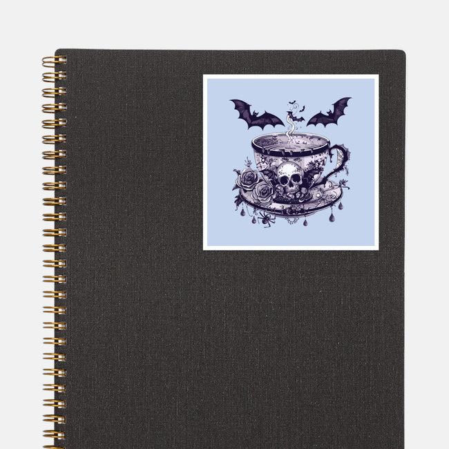 Coffee Goth-None-Glossy-Sticker-Tinycraftyaliens