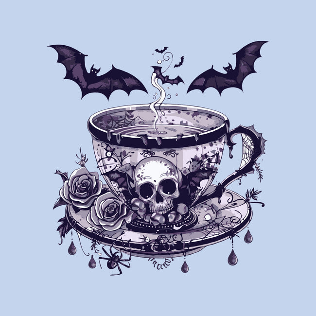 Coffee Goth-Womens-Fitted-Tee-Tinycraftyaliens