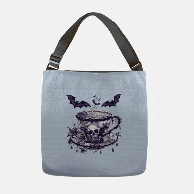 Coffee Goth-None-Adjustable Tote-Bag-Tinycraftyaliens