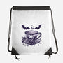 Coffee Goth-None-Drawstring-Bag-Tinycraftyaliens