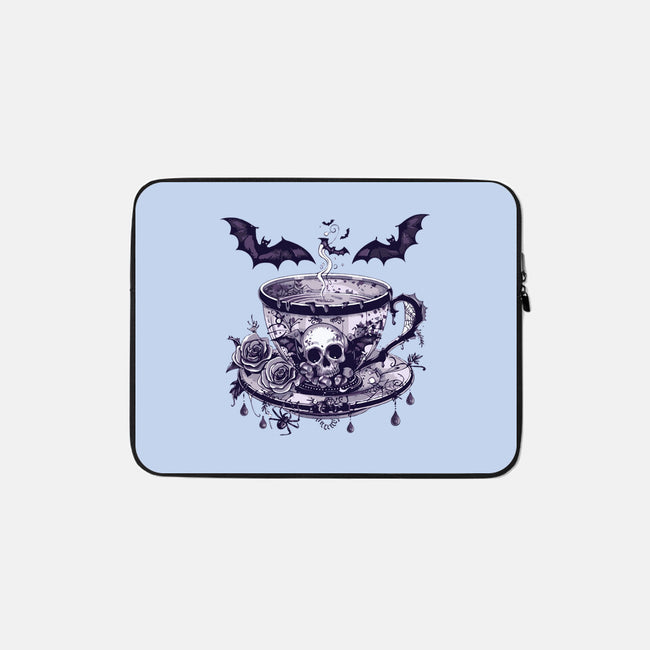 Coffee Goth-None-Zippered-Laptop Sleeve-Tinycraftyaliens