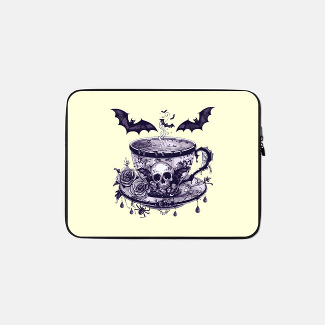 Coffee Goth-None-Zippered-Laptop Sleeve-Tinycraftyaliens