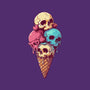 Skull Ice Cream-None-Polyester-Shower Curtain-Tinycraftyaliens