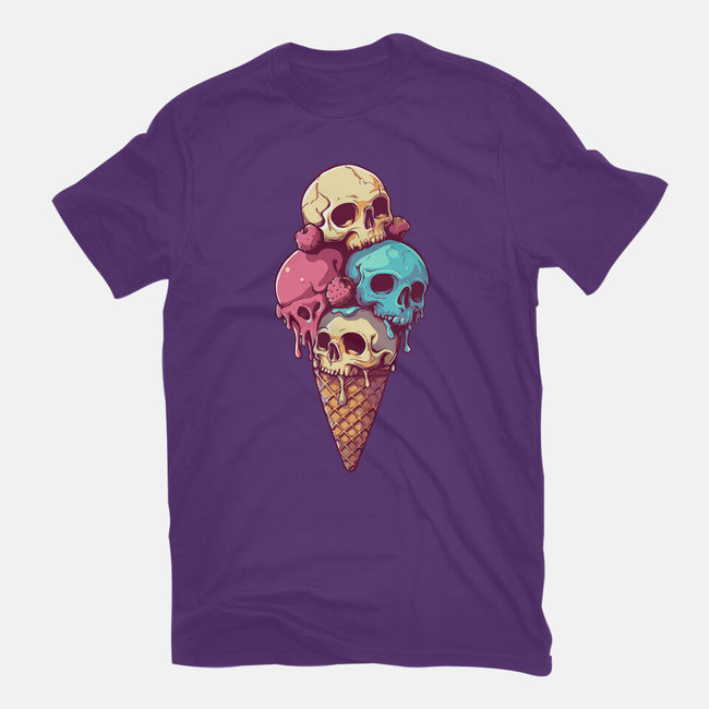 Skull Ice Cream-Mens-Premium-Tee-Tinycraftyaliens