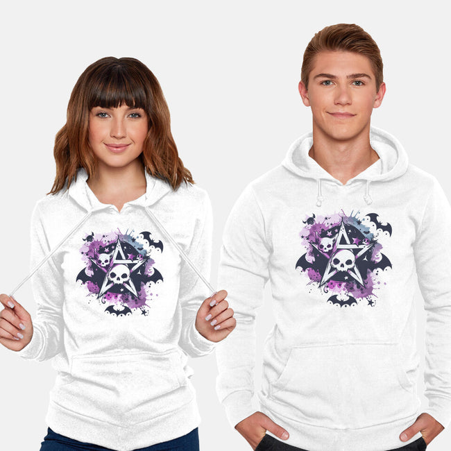 Kawaii Pentagram-Unisex-Pullover-Sweatshirt-Tinycraftyaliens