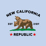 New California Republic-None-Glossy-Sticker-Melonseta