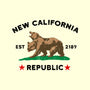 New California Republic-None-Glossy-Sticker-Melonseta