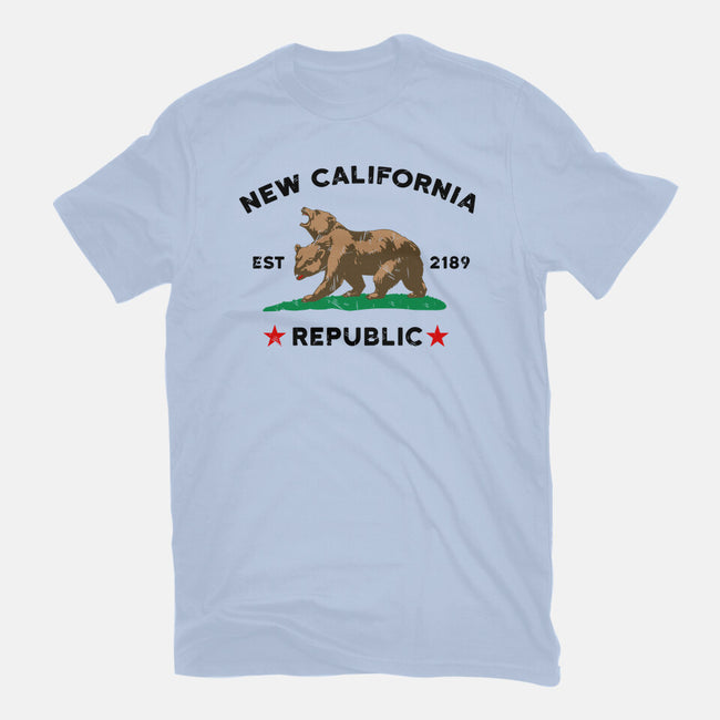 New California Republic-Unisex-Basic-Tee-Melonseta