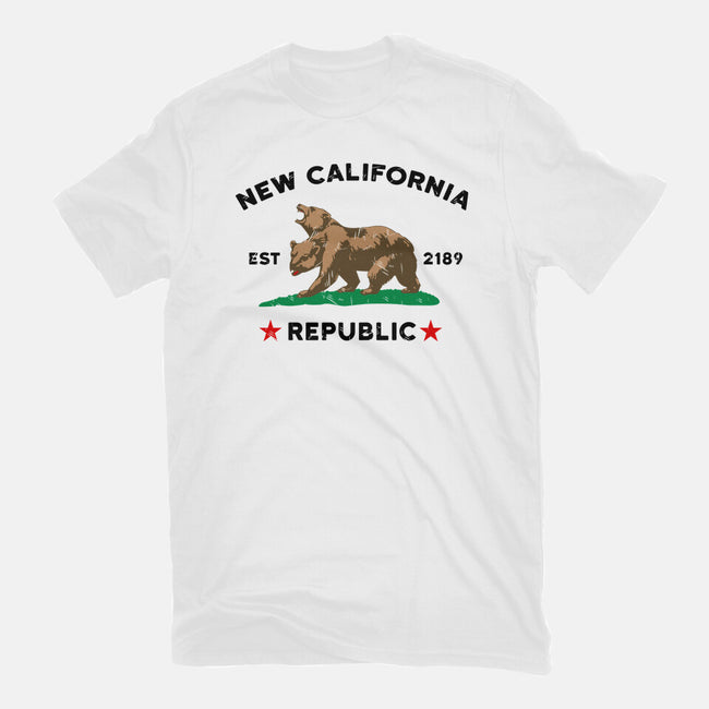 New California Republic-Unisex-Basic-Tee-Melonseta