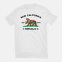 New California Republic-Unisex-Basic-Tee-Melonseta