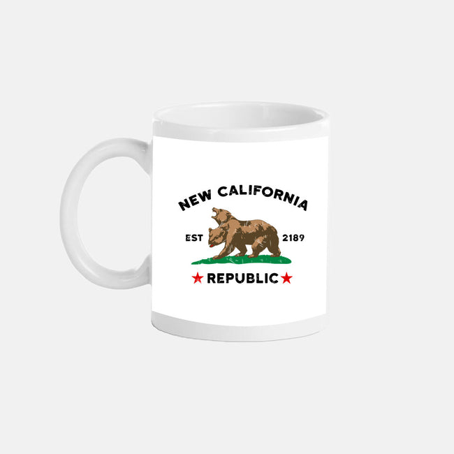 New California Republic-None-Mug-Drinkware-Melonseta