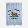 New California Republic-None-Polyester-Shower Curtain-Melonseta