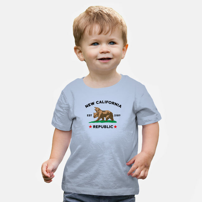 New California Republic-Baby-Basic-Tee-Melonseta