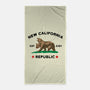 New California Republic-None-Beach-Towel-Melonseta