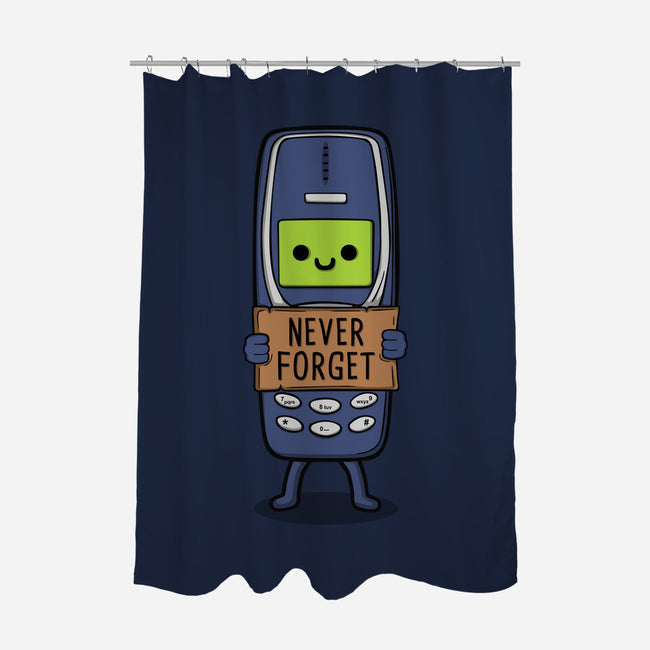 Never Forget-None-Polyester-Shower Curtain-Melonseta