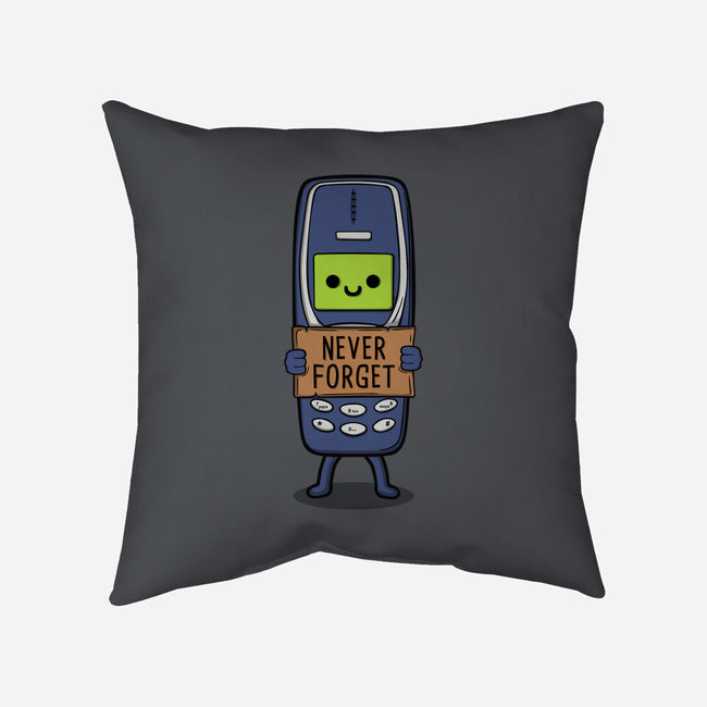 Never Forget-None-Non-Removable Cover w Insert-Throw Pillow-Melonseta