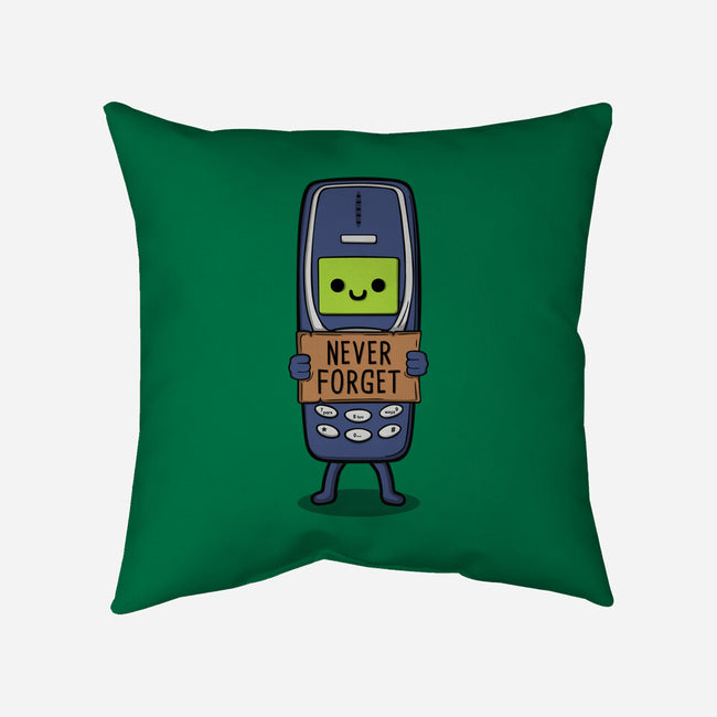 Never Forget-None-Non-Removable Cover w Insert-Throw Pillow-Melonseta