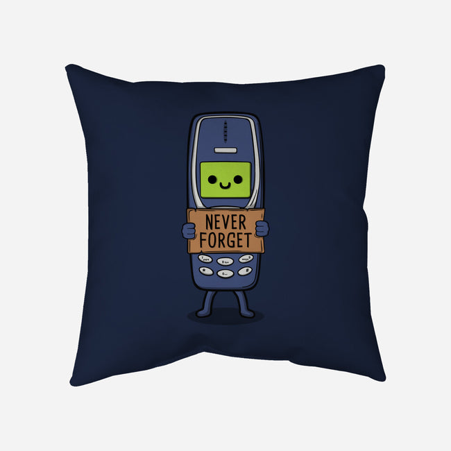 Never Forget-None-Non-Removable Cover w Insert-Throw Pillow-Melonseta