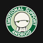 Emotional Support Android-None-Removable Cover w Insert-Throw Pillow-Melonseta