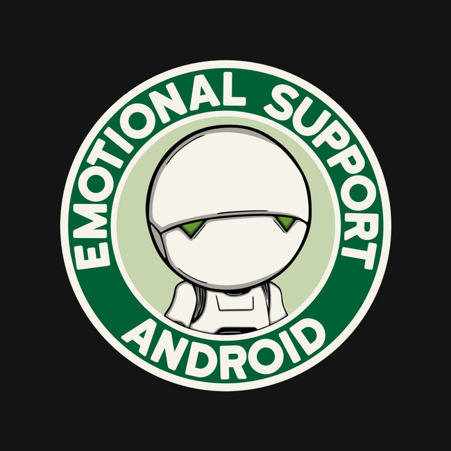 Emotional Support Android-Baby-Basic-Onesie-Melonseta