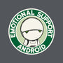 Emotional Support Android-None-Drawstring-Bag-Melonseta