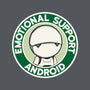 Emotional Support Android-Unisex-Crew Neck-Sweatshirt-Melonseta