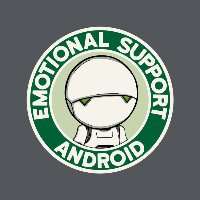 Emotional Support Android-None-Removable Cover w Insert-Throw Pillow-Melonseta