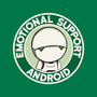 Emotional Support Android-Unisex-Crew Neck-Sweatshirt-Melonseta