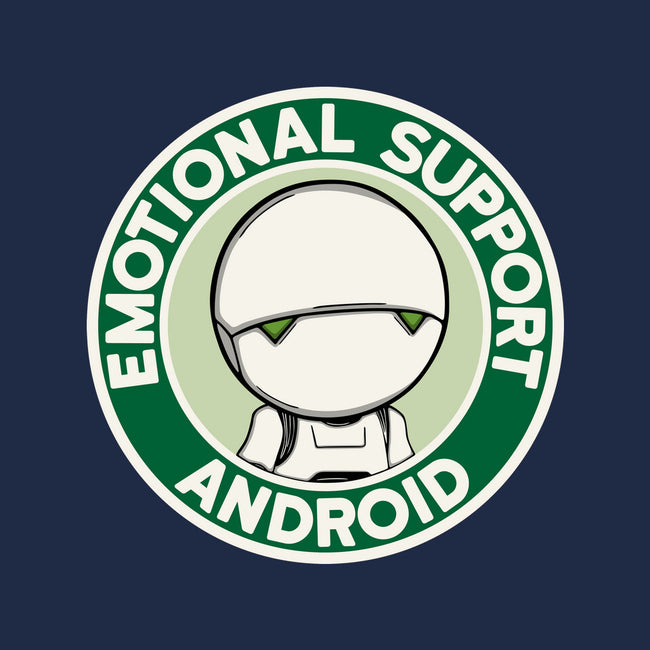 Emotional Support Android-Unisex-Basic-Tee-Melonseta