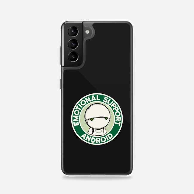 Emotional Support Android-Samsung-Snap-Phone Case-Melonseta