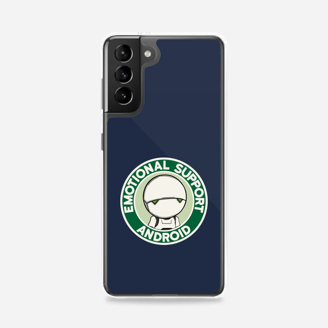 Emotional Support Android-Samsung-Snap-Phone Case-Melonseta