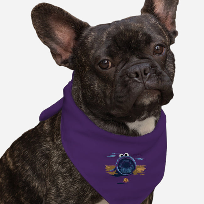 The Crumbs Must Flow-Dog-Bandana-Pet Collar-dwarmuth