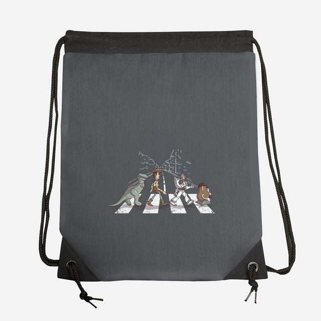 Friendship Road-None-Drawstring-Bag-retrodivision