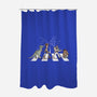 Friendship Road-None-Polyester-Shower Curtain-retrodivision