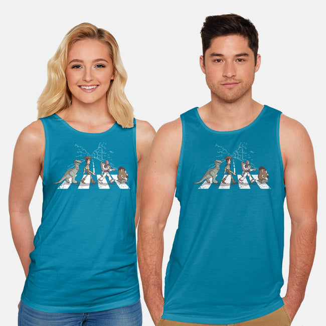 Friendship Road-Unisex-Basic-Tank-retrodivision