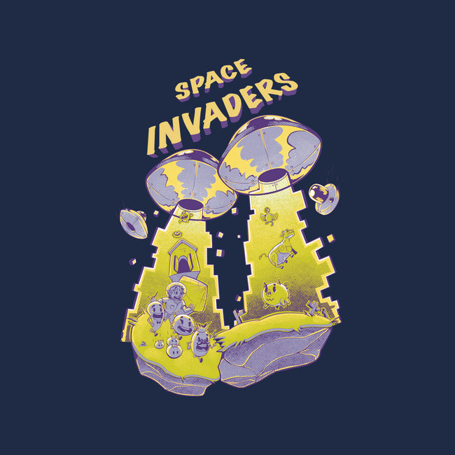Space Invaders-None-Mug-Drinkware-Under Flame