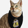 Space Invaders-Cat-Bandana-Pet Collar-Under Flame