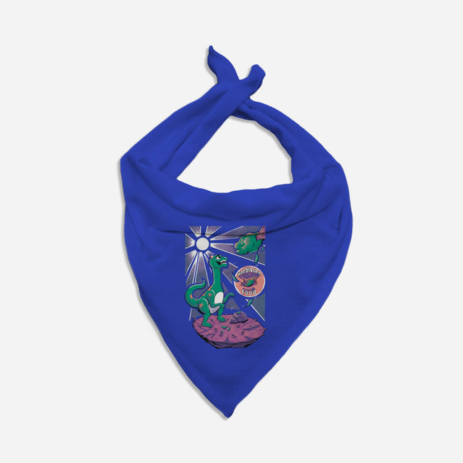 Herbivore Food-Cat-Bandana-Pet Collar-Under Flame