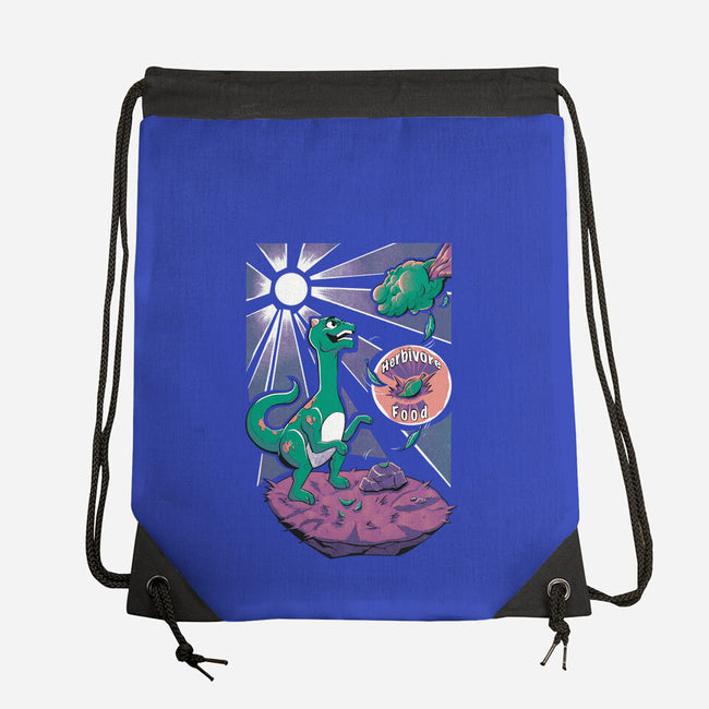 Herbivore Food-None-Drawstring-Bag-Under Flame