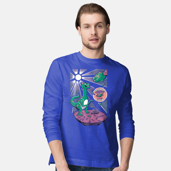 Herbivore Food-Mens-Long Sleeved-Tee-Under Flame