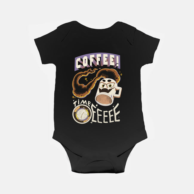 Coffee Time-Baby-Basic-Onesie-Under Flame