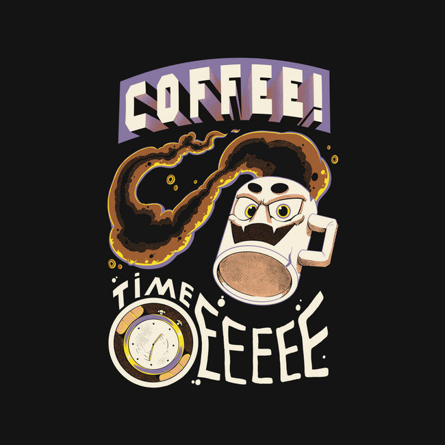 Coffee Time-None-Fleece-Blanket-Under Flame