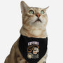 Coffee Time-Cat-Adjustable-Pet Collar-Under Flame