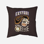 Coffee Time-None-Removable Cover w Insert-Throw Pillow-Under Flame
