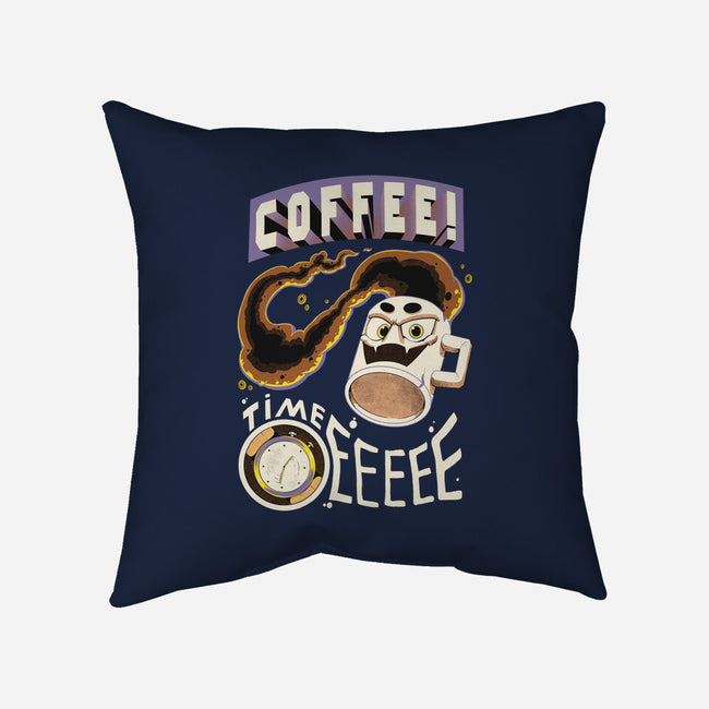 Coffee Time-None-Removable Cover w Insert-Throw Pillow-Under Flame