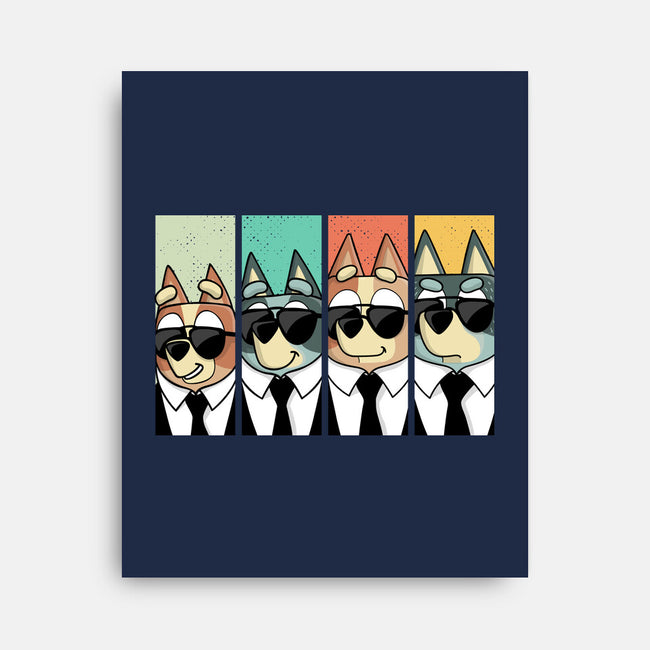 Reservoir Heelers-None-Stretched-Canvas-retrodivision