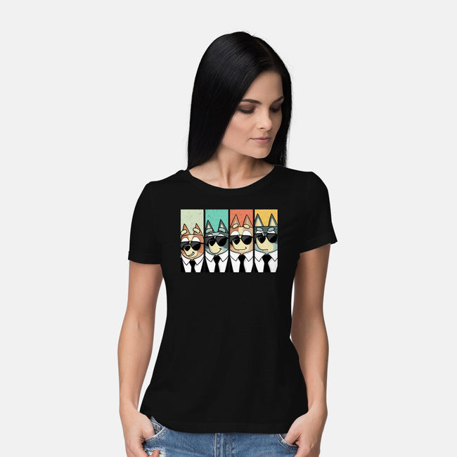 Reservoir Heelers-Womens-Basic-Tee-retrodivision