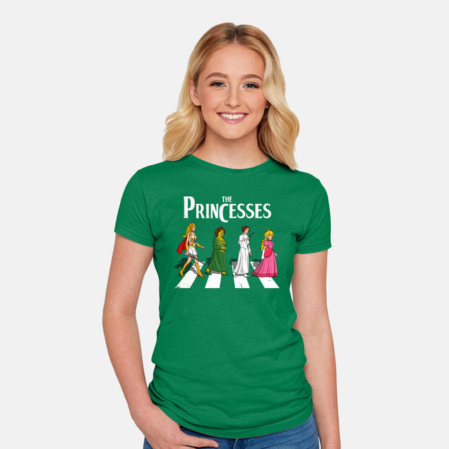 The Princesses-Womens-Fitted-Tee-drbutler